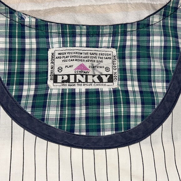 Pinky Size M Umpire Cotton Tank - Picture 9 of 9